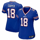 Women's Buffalo Bills #18 Amari Cooper Royal Stitched Football Jersey Dzhi,baseball caps,new era cap wholesale,wholesale hats